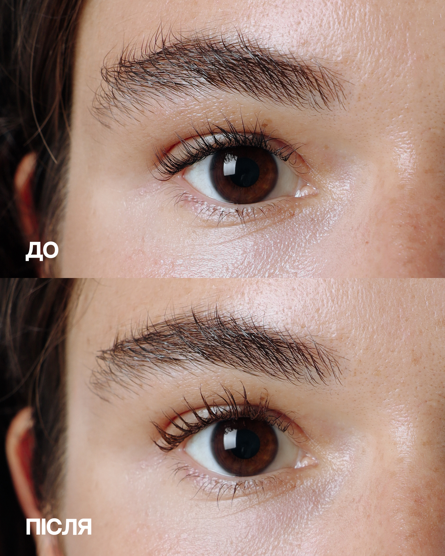 BROWN TERMO MASCARA with peptides