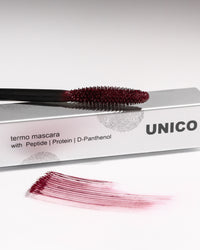 BURGUNDY TERMO MASCARA with peptides